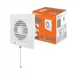 Вентилятор бытовой настенный 100 СВ, с выключателем, TDM	 раздела Вентиляторы канальные