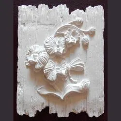 Декоративный гипсовый камень Декор "Орхидея" раздела Декоративный камень