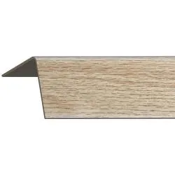 Угол ПВХ № 130 20х20х2,7 бук благородный раздела Панели ПВХ