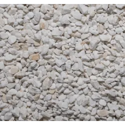 Щебень мраморный белый 5-10мм (20кг), ЩМ 5-10 раздела Наполнители для садовых дорожек, декоративный камень