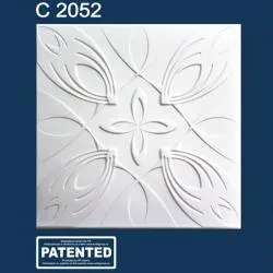 С2052 Плитка потолочная экструд., белая раздела Потолочная плитка