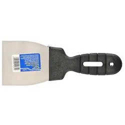 Шпательная лопатка из нержавеющей стали, 80 мм, пластмассовая ручка// СИБРТЕХ		 раздела Шпателя, скребки