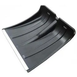 Лопата снеговая  пласт. "СНЕЖОК" с планкой без чер. и V-ручкой, Шхд 38,5х37  раздела Лопаты снеговые