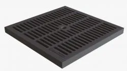 Решетка водоприемная PolyMax Basic РВ-28.28-ПП пластиковая ячеистая черная раздела Линейный водоотвод