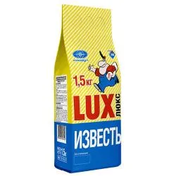 Известь 1,5 кг раздела Известь