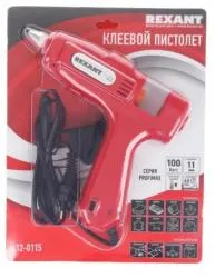 Пистолет клеевой 100 Вт (профи) REXANT арт. 12-0115 раздела Термопистолеты клеевые