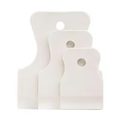 Набор шпателей 40-60-80 мм, белая резина, 3 шт. // СИБРТЕХ		 раздела Шпателя, скребки