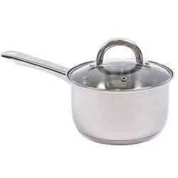 Сотейник металлический со стеклянной крышкой 1,7л раздела Сковородки, сотейники