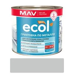 Грунтовка ГФ-021 по мет. светло-серый 2,4 л (2,3 кг) раздела Грунт по металлу