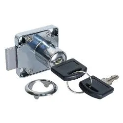 Замок мебельный 138*22М  в компл. с ключом ответ. пл.  СТАНДАРТ раздела Замки