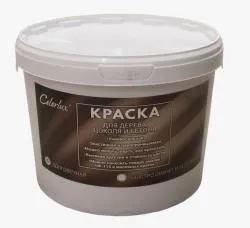 Краска "Colorlux" для дерева, цоколя и бетона (оливковый) 1кг раздела Краски для крыш и цоколей