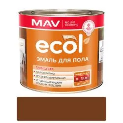 Эмаль МАВ ПФ-266 светло-коричневая-1 2,0 кг (2,4 л) раздела Эмаль для пола