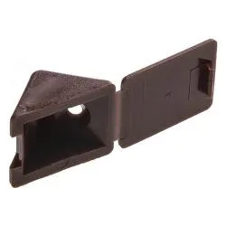 Уголок мебельный пласт. темно-коричневый STARFIX(Россия) (SMP-15635-1)			 раздела Фурнитура