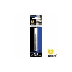 Сверло по металлу 3,5 мм GRAFF, в блистере раздела Сверло по металлу