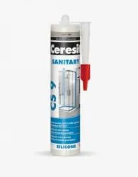 Ceresit CS-9 герметик Санитарный прозрачный 280мл. раздела Герметики