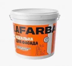 Краска Goldbastik Lafarba фасадная глубокоматовая белая 3.75 кг раздела Краски фасадные