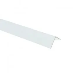 Угол арочный 20х12мм 2,7м /001/ Белый раздела Панели ПВХ