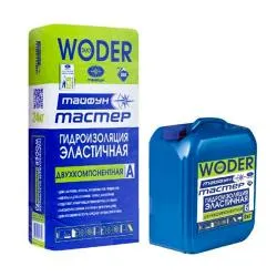 «ТАЙФУН МАСТЕР» WODER DUO (гидроизоляция) 24кг+8кг раздела Гидроизоляция