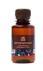 Настой ароматический д/бани "Кора дуба", 100мл  Б2207 раздела Наборы для бани