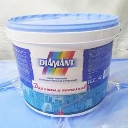 Краска Diamant для стен и потолков 10 л/14,4 кг РБ раздела Краски интерьерные