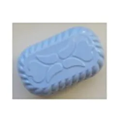 Футляр для мыла, светло-голубой раздела Аксессуары пластмассовые