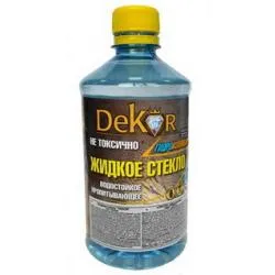 Жидкое стекло "DEKOR" 1,3кг.  раздела Жидкое стекло