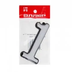 Цифра дверная пластик "1" хром (20)АЛЛЮР    раздела Цифры