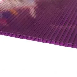 Поликарбонат 4мм (фиолетовый) 12,6 м2 (0,51кг/м2) раздела Поликарбонат