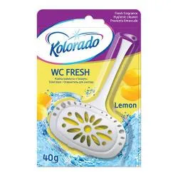 Hal освежитель для унитаза Kolorado WC зап.блок Fresh Лимон 40г раздела Туалетные блоки