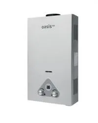 Газовый проточный водонагреватель Oasis Eco  20кВт(с), 20кВт серый раздела Проточные водонагреватели