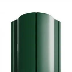 Штакетник металлический ЗЕЛЁНЫЙ МП ELLIPSE-O  (ПЭ-01-6005-04)-1,2м раздела Металлический профиль