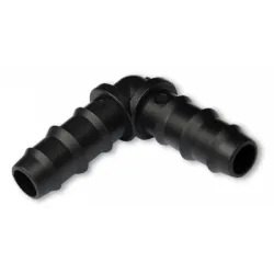 Соединитель-колено для двух шлангов 20мм раздела Капельный полив