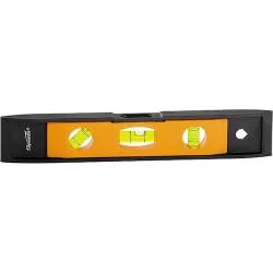 Уровень, 225 мм, 3 глазка, магнитный, пластмассовый "Торпедо" (II)// Sparta раздела Строительные уровни и отвесы