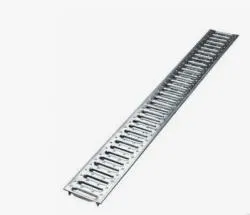 Решетка водоприемная Basic РВ-10.14.100-К-штампованная стальная оцинкованная раздела Линейный водоотвод