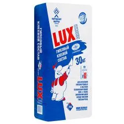 Клеевой раствор Lux для гипсокартона 30кг раздела Клей для гипсокартона