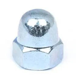 Гайка М6 колпачковая, цинк, кл.пр. 5.8, DIN 1587 (10 шт в зип-локе) STARFIX(Китай) ()		 раздела Гайки