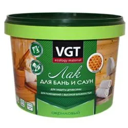 Лак акриловый для бань и саун, 0,9 кг																			 раздела Пропитки на воде