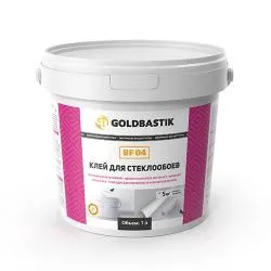 Goldbastik BF 04,  1 л клей для стеклообоев раздела Строительные клея