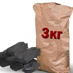 Уголь  древесный 3кг.  раздела Для розжига и костра